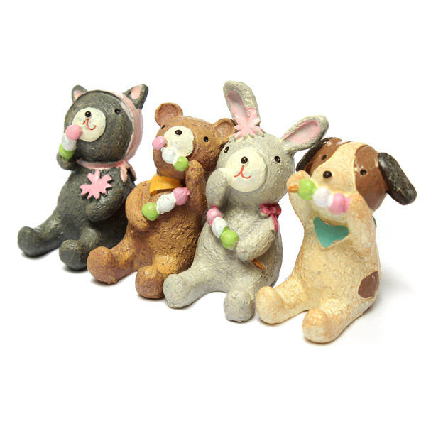 Micro Landscape Decorations Mini  Animals Garden DIY Decor - Dog