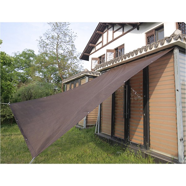 UV Block Protection Sun Shade Cloth Durable Portable Privacy Screen Fence for Balcony Backyard Garden - 0.9x1m