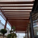 UV Block Protection Sun Shade Cloth Durable Portable Privacy Screen Fence for Balcony Backyard Garden - 0.9x1m