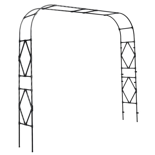 Metal Arch Wedding Party Background Stand Prom Garden Floral Decoration - Type B