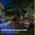1pc Solar Garden Lights Outdoor, Waterproof Solar Firework Lights With 8 Modes, Light Up Your Garden With Solar Lawn Lights, LED Outdoor DIY Stake Lights