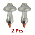 2pcs, Automatic Dripper , Flower Sprinkling Device, Automatic Watering Device, Household Drip Watering Device, Drip Watering Device, Lazy Watering Device 300 ML Fill With Water To Automatically Water For About 6 Days